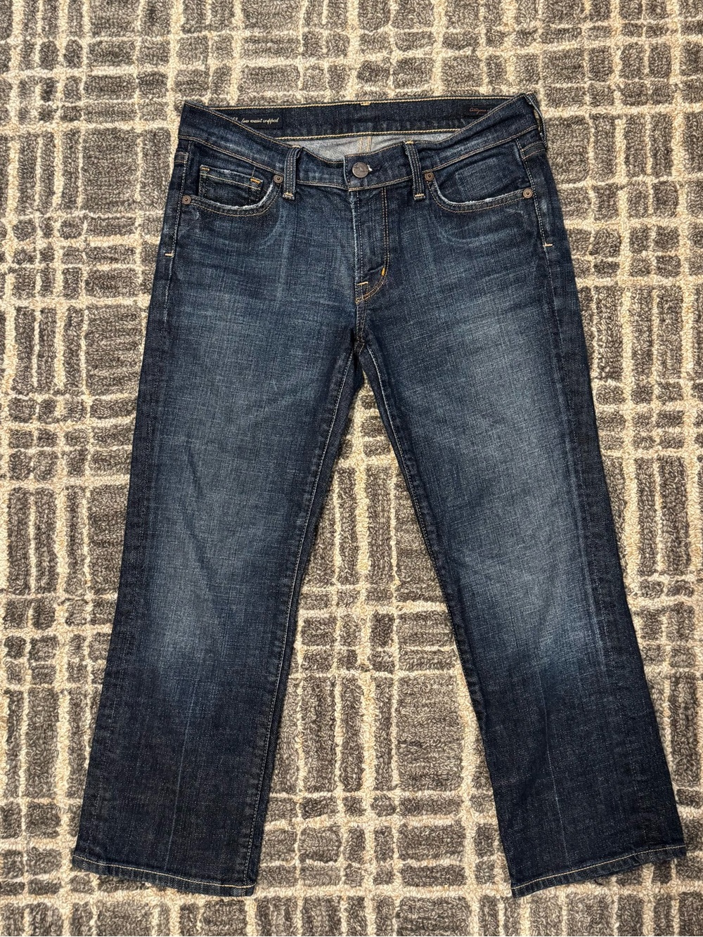 Citizens of Humanity Low Waist Cropped